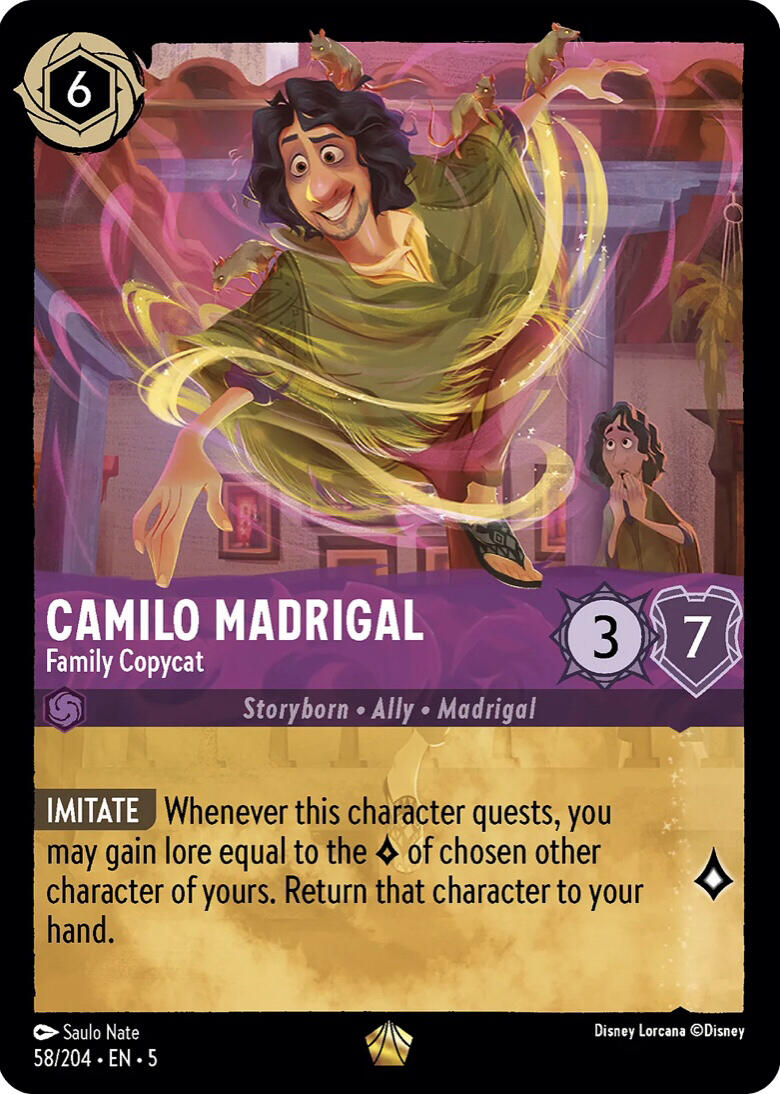Camilo Madrigal - Family Copycat (58/204) [Shimmering Skies] | Tabernacle Games