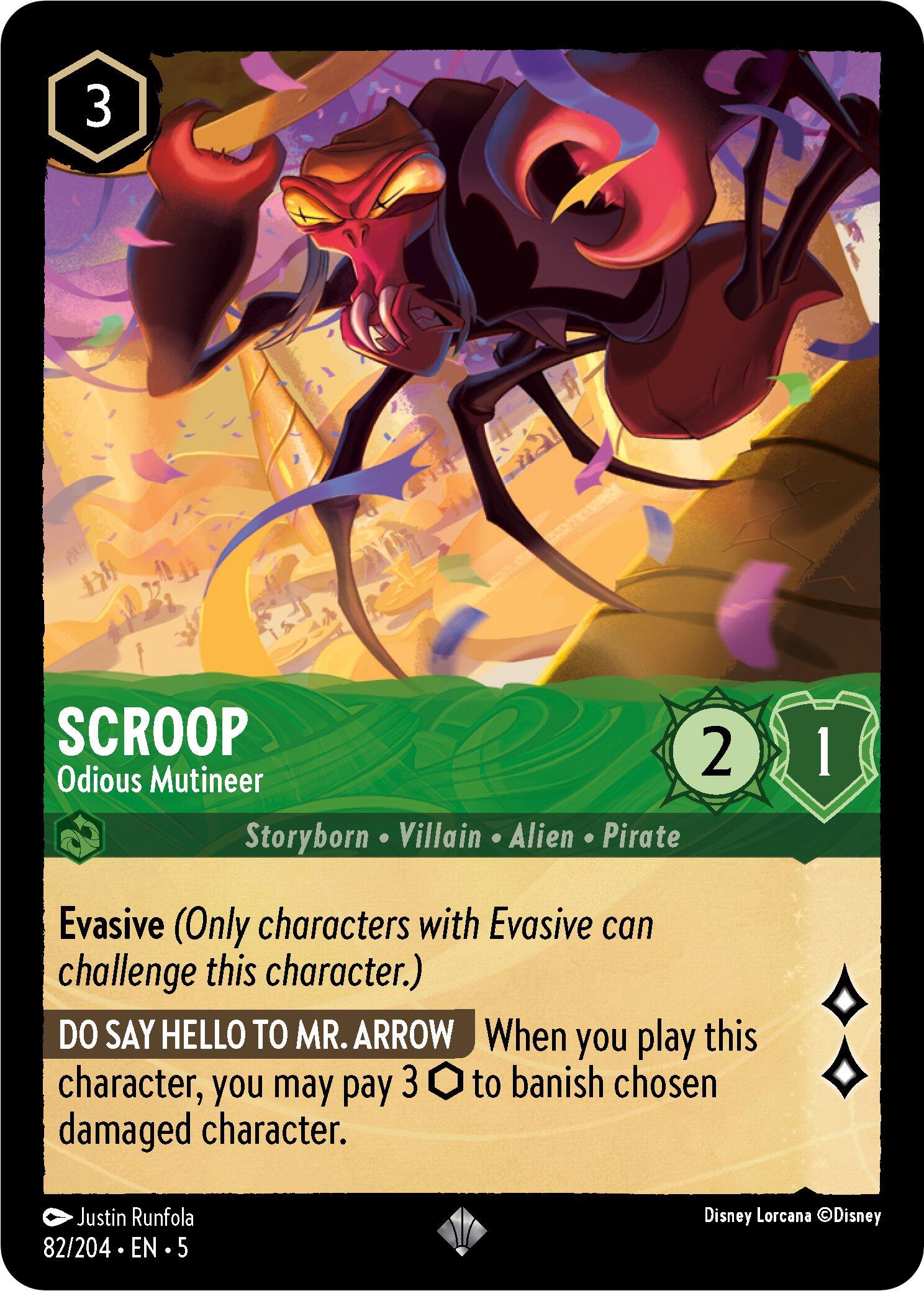 Scroop - Odious Mutineer (82/204) [Shimmering Skies] | Tabernacle Games