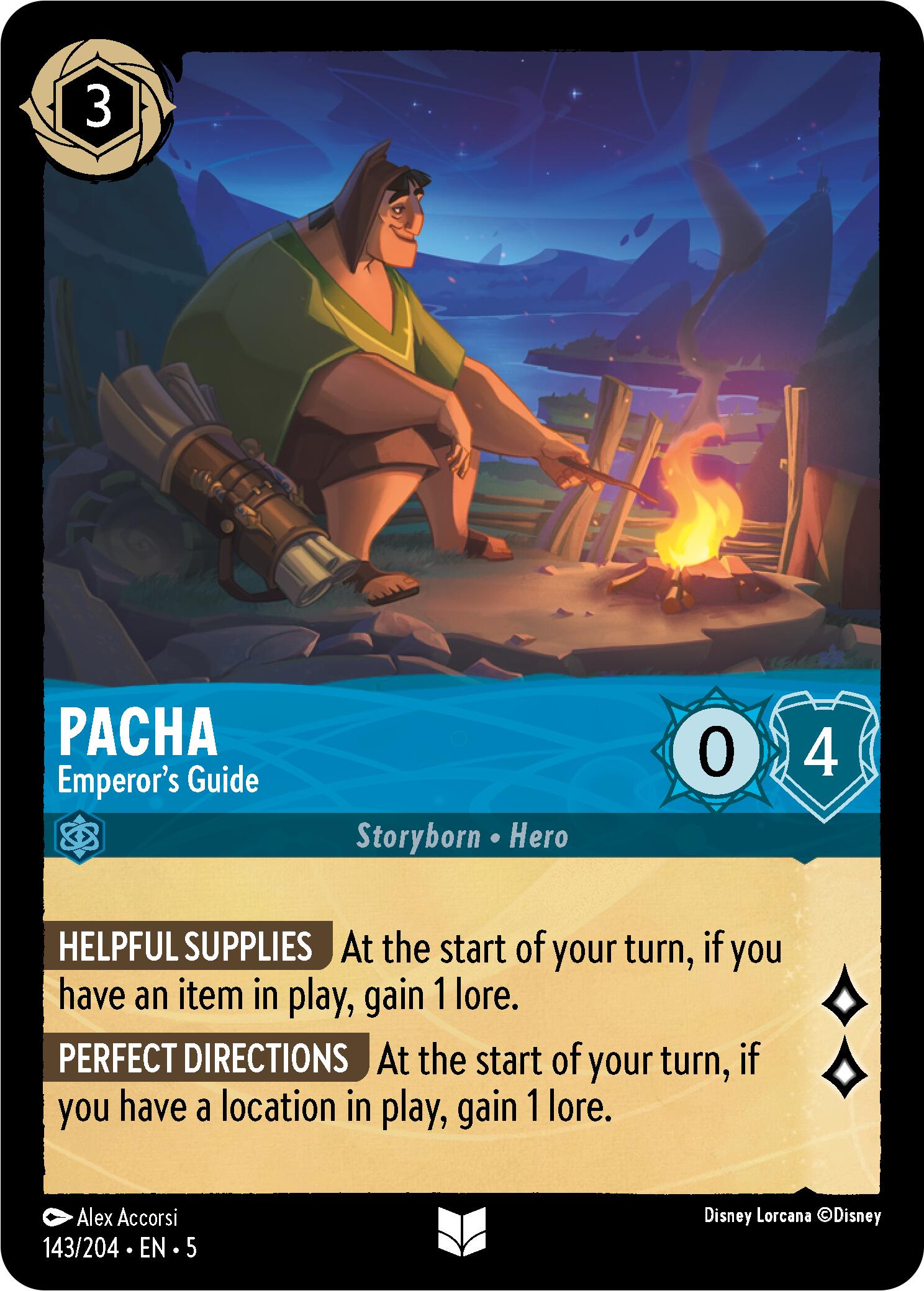 Pacha - Emperor's Guide (143/204) [Shimmering Skies] | Tabernacle Games
