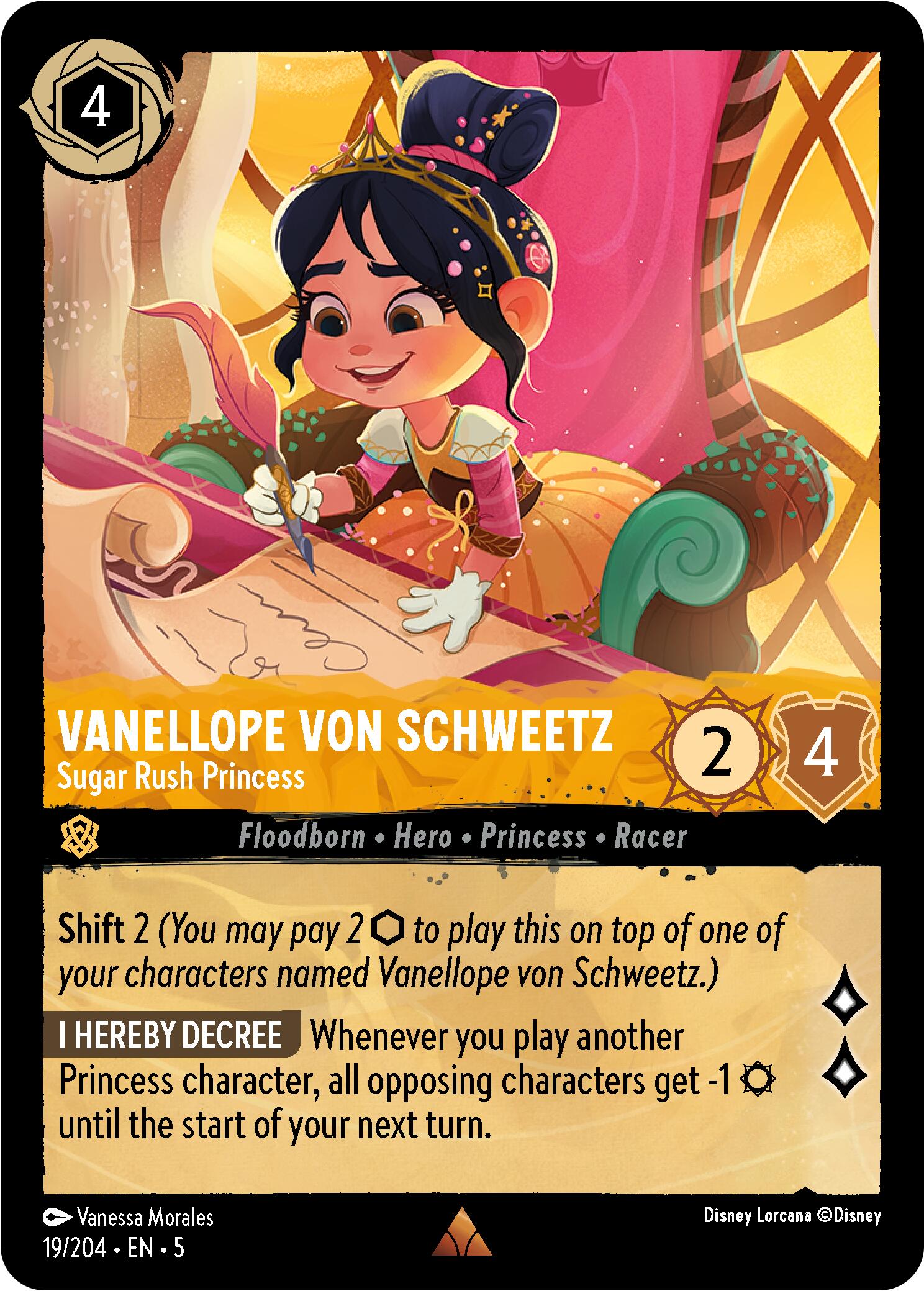 Vanellope von Schweetz - Sugar Rush Princess (19/204) [Shimmering Skies] | Tabernacle Games