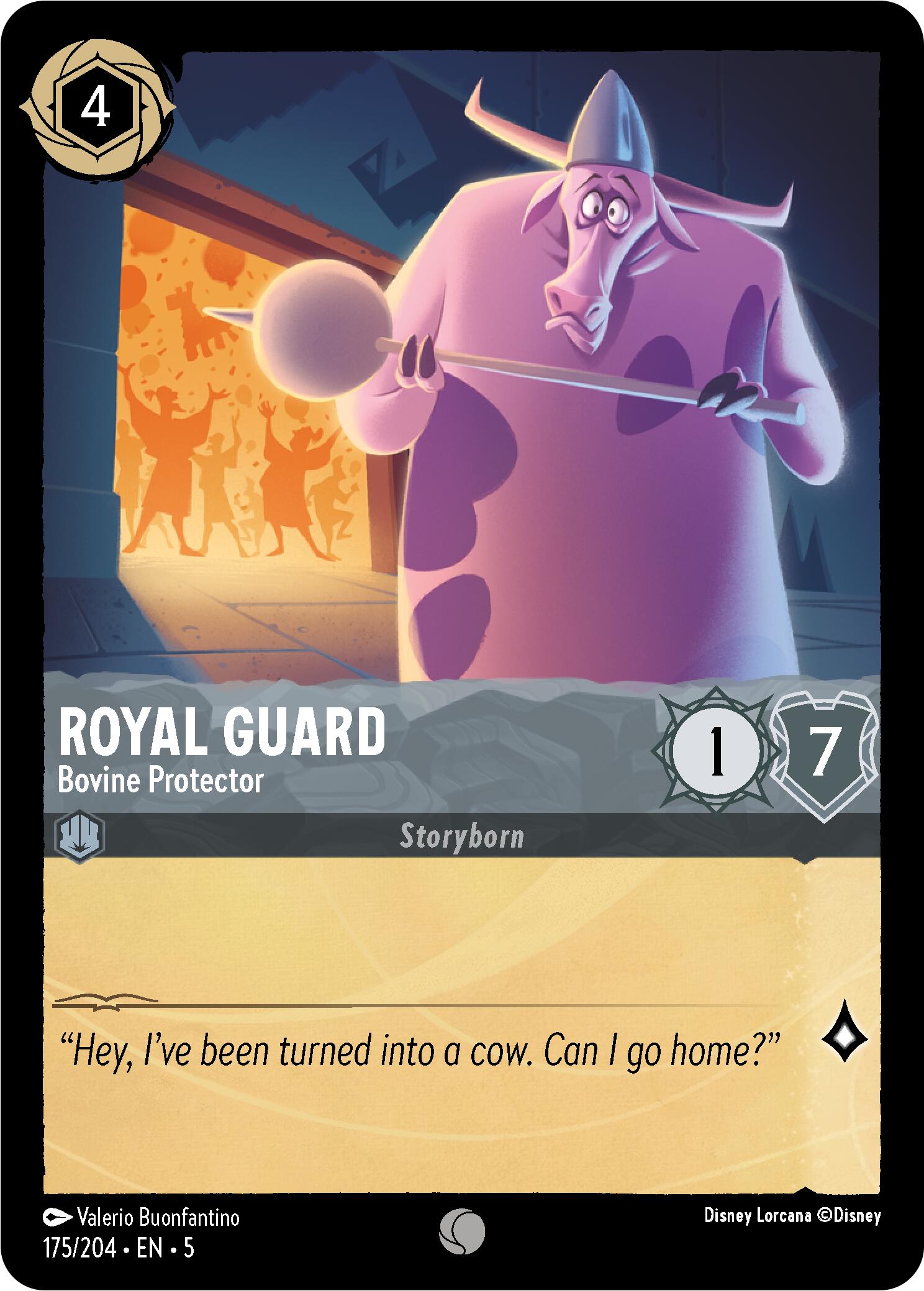 Royal Guard - Bovine Protector (175/204) [Shimmering Skies] | Tabernacle Games