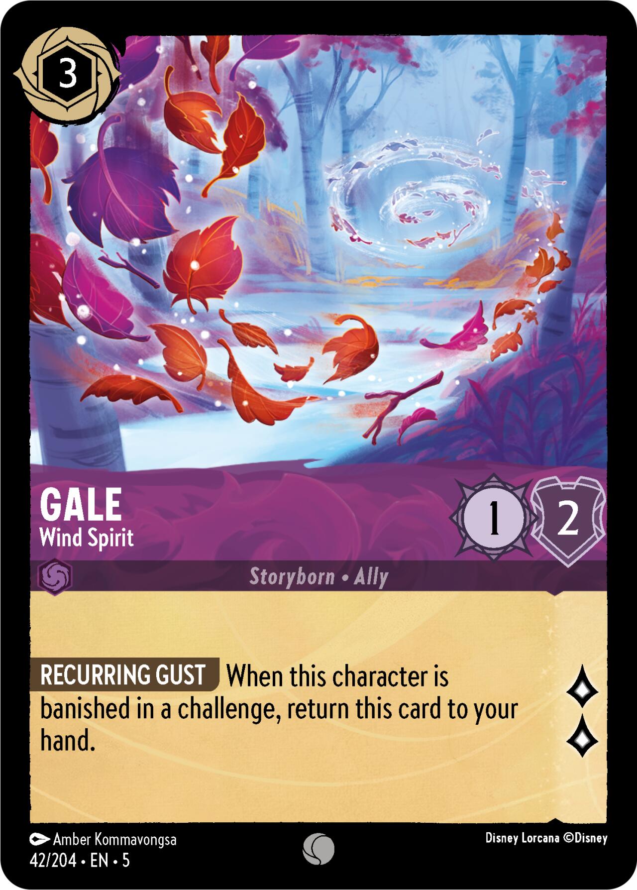 Gale - Wind Spirit (42/204) [Shimmering Skies] | Tabernacle Games