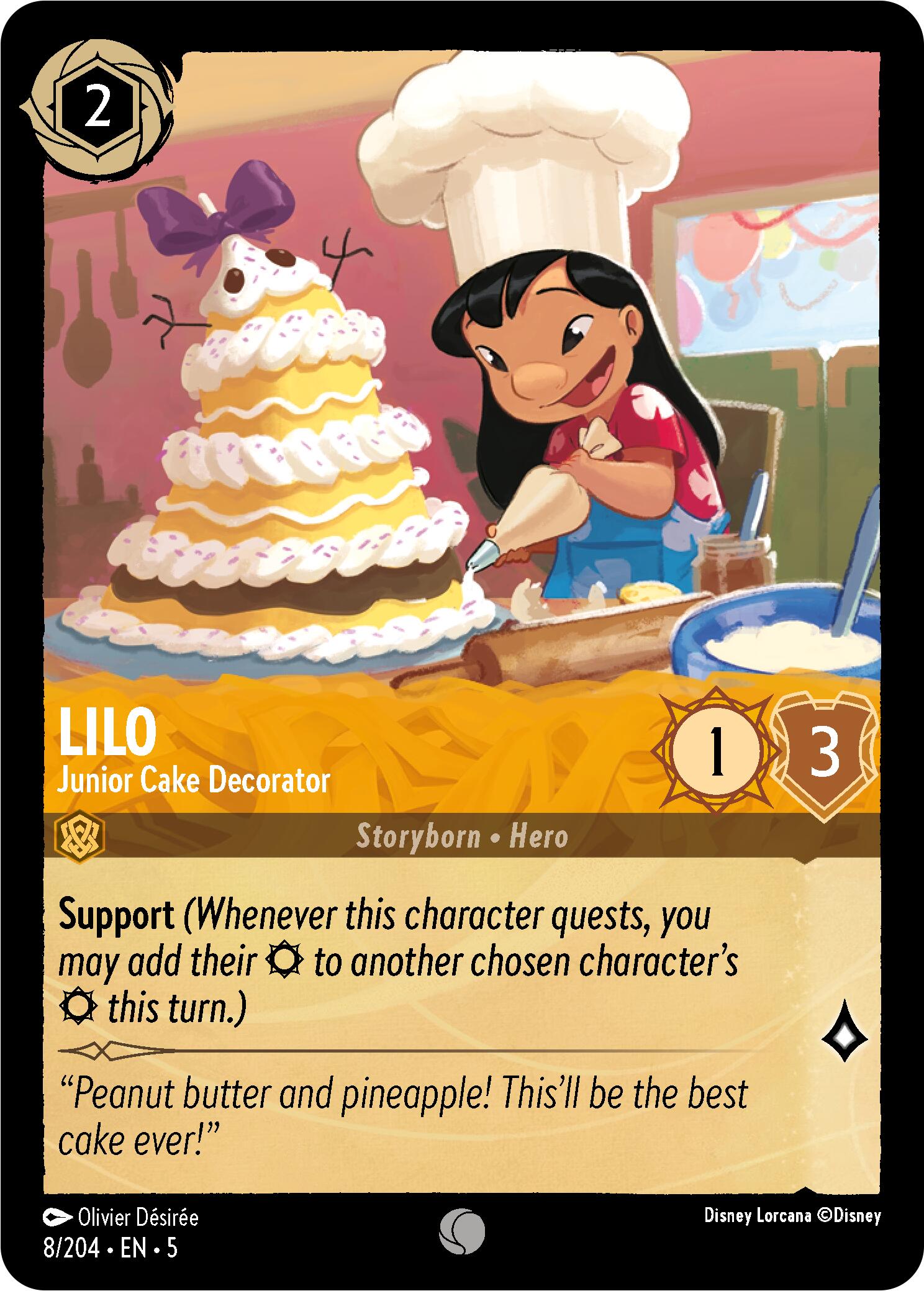 Lilo - Junior Cake Decorator (8/204) [Shimmering Skies] | Tabernacle Games