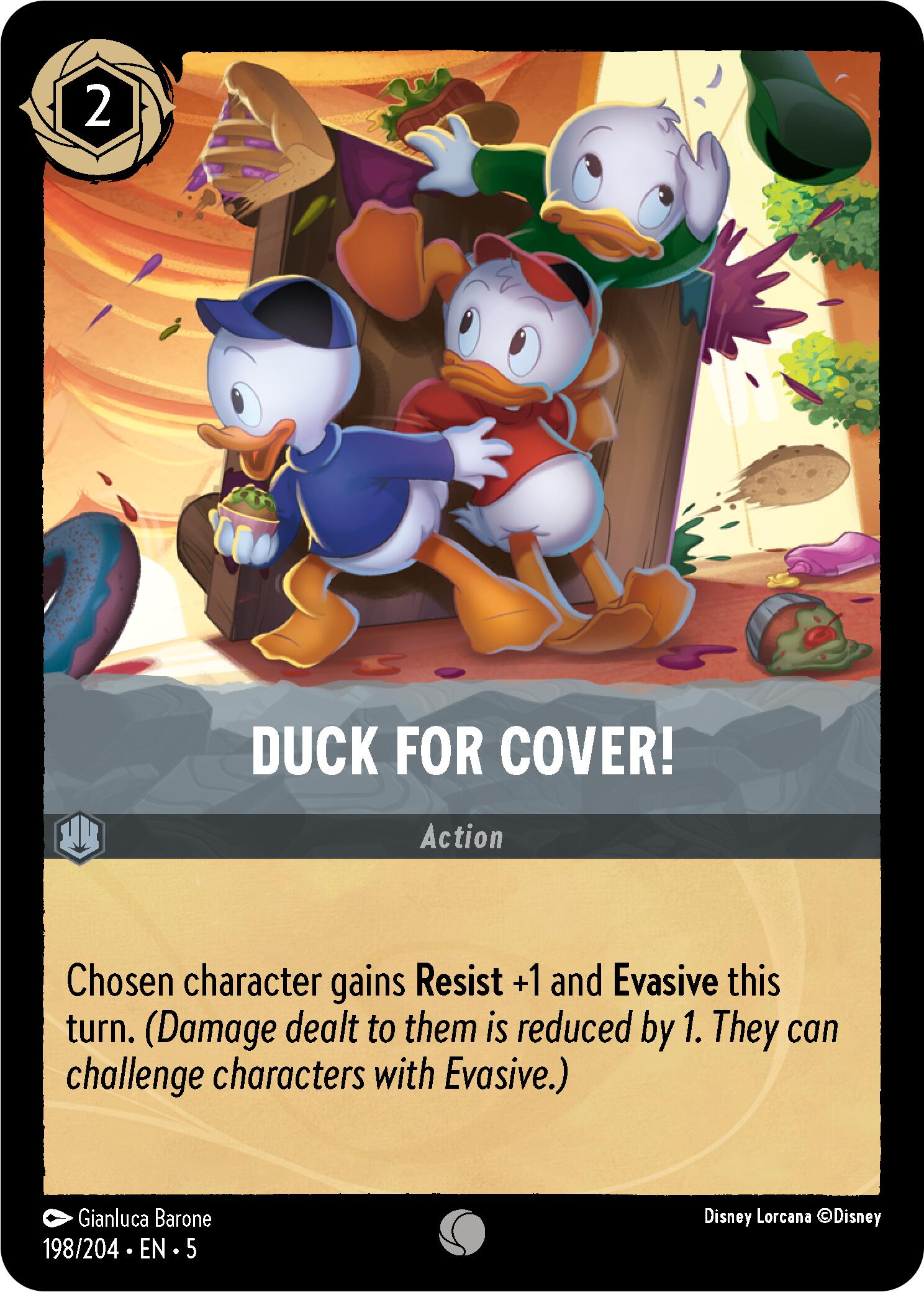 Duck for Cover! (198/204) [Shimmering Skies] | Tabernacle Games