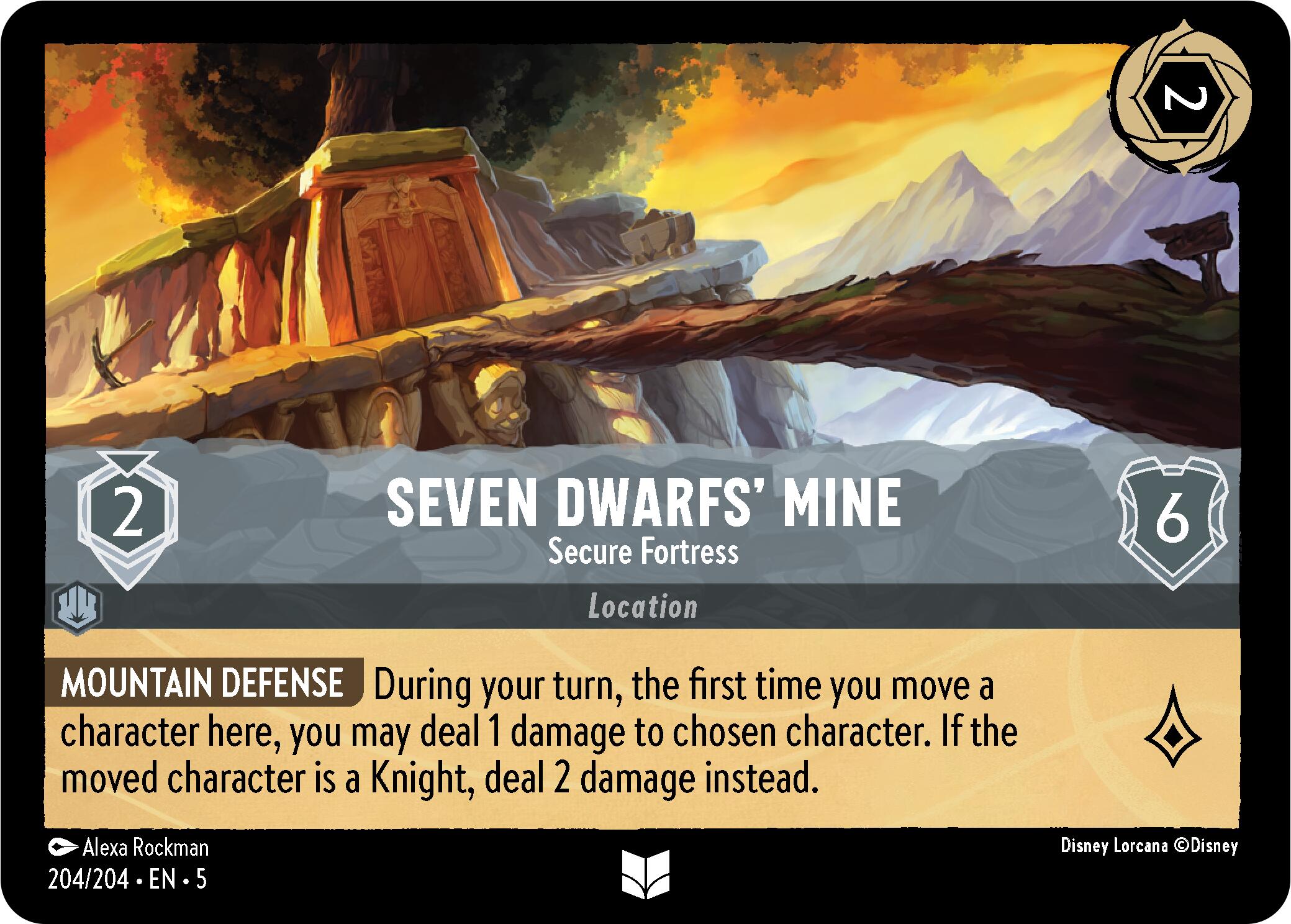 Seven Dwarfs' Mine - Secure Fortress (204/204) [Shimmering Skies] | Tabernacle Games