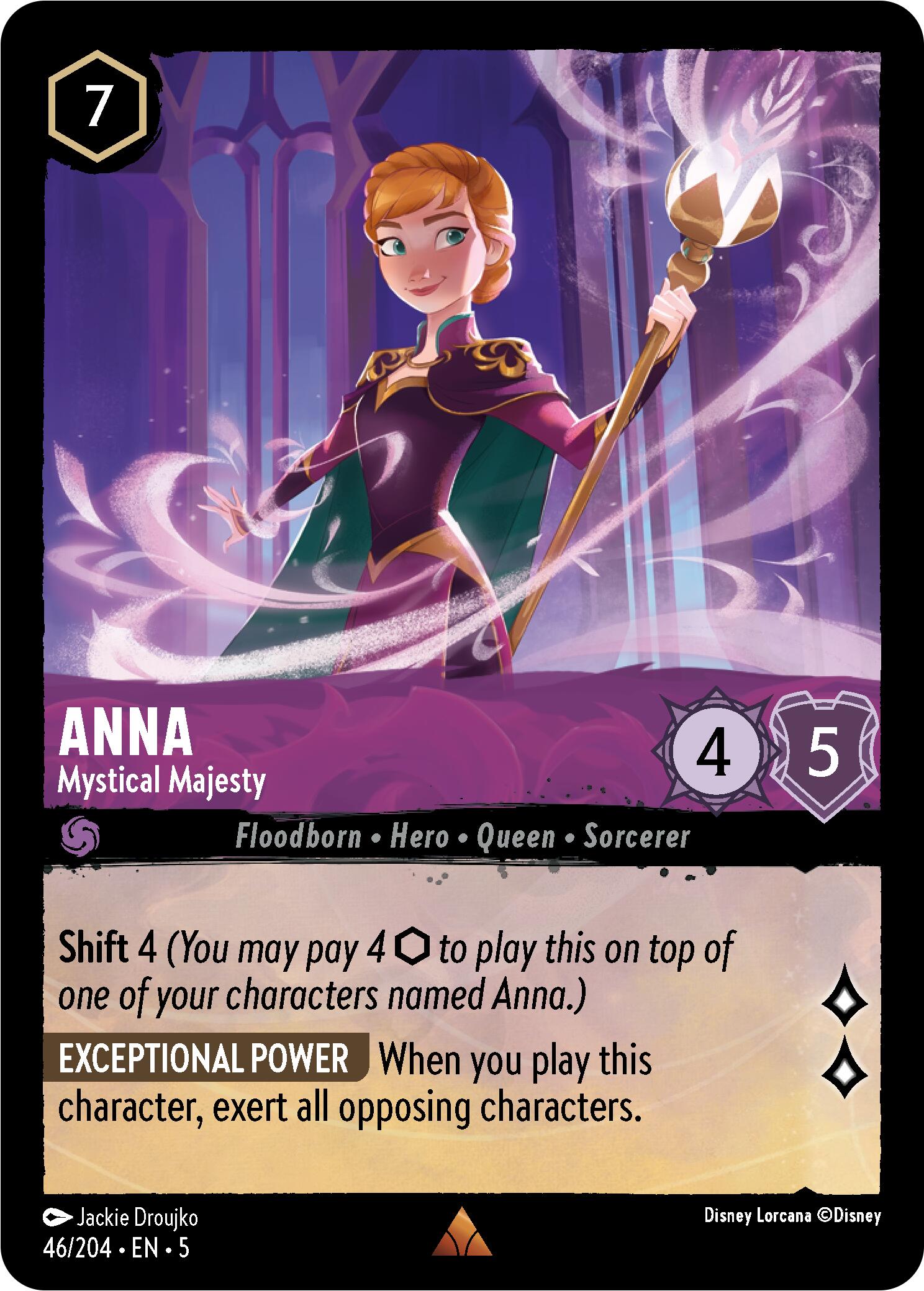 Anna - Mystical Majesty (46/204) [Shimmering Skies] | Tabernacle Games