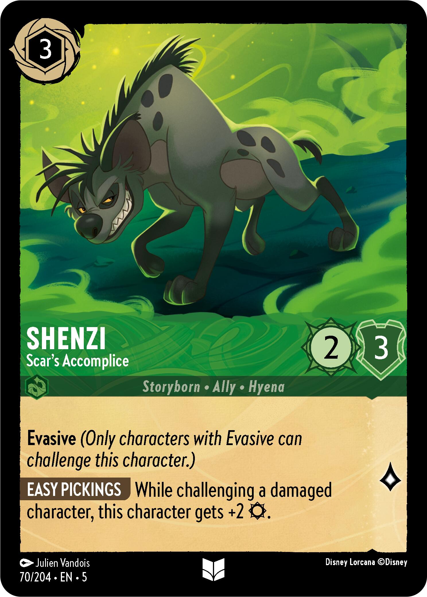 Shenzi - Scar's Accomplice (70/204) [Shimmering Skies] | Tabernacle Games