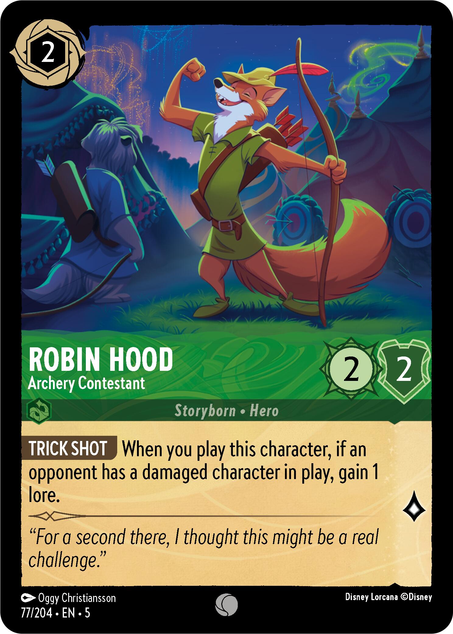 Robin Hood - Archery Contestant (77/204) [Shimmering Skies] | Tabernacle Games