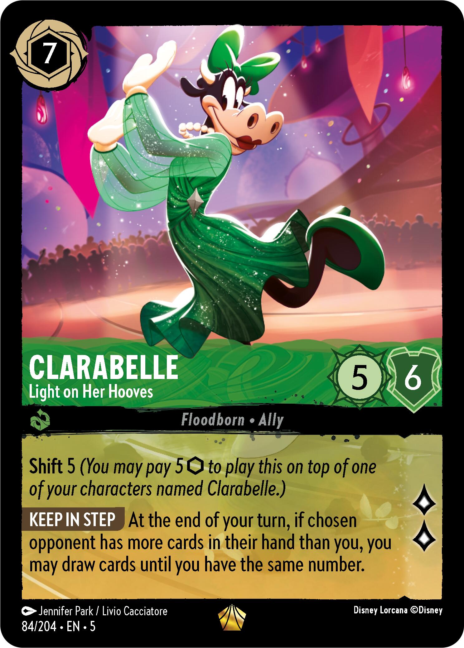 Clarabelle - Light on Her Hooves (84/204) [Shimmering Skies] | Tabernacle Games
