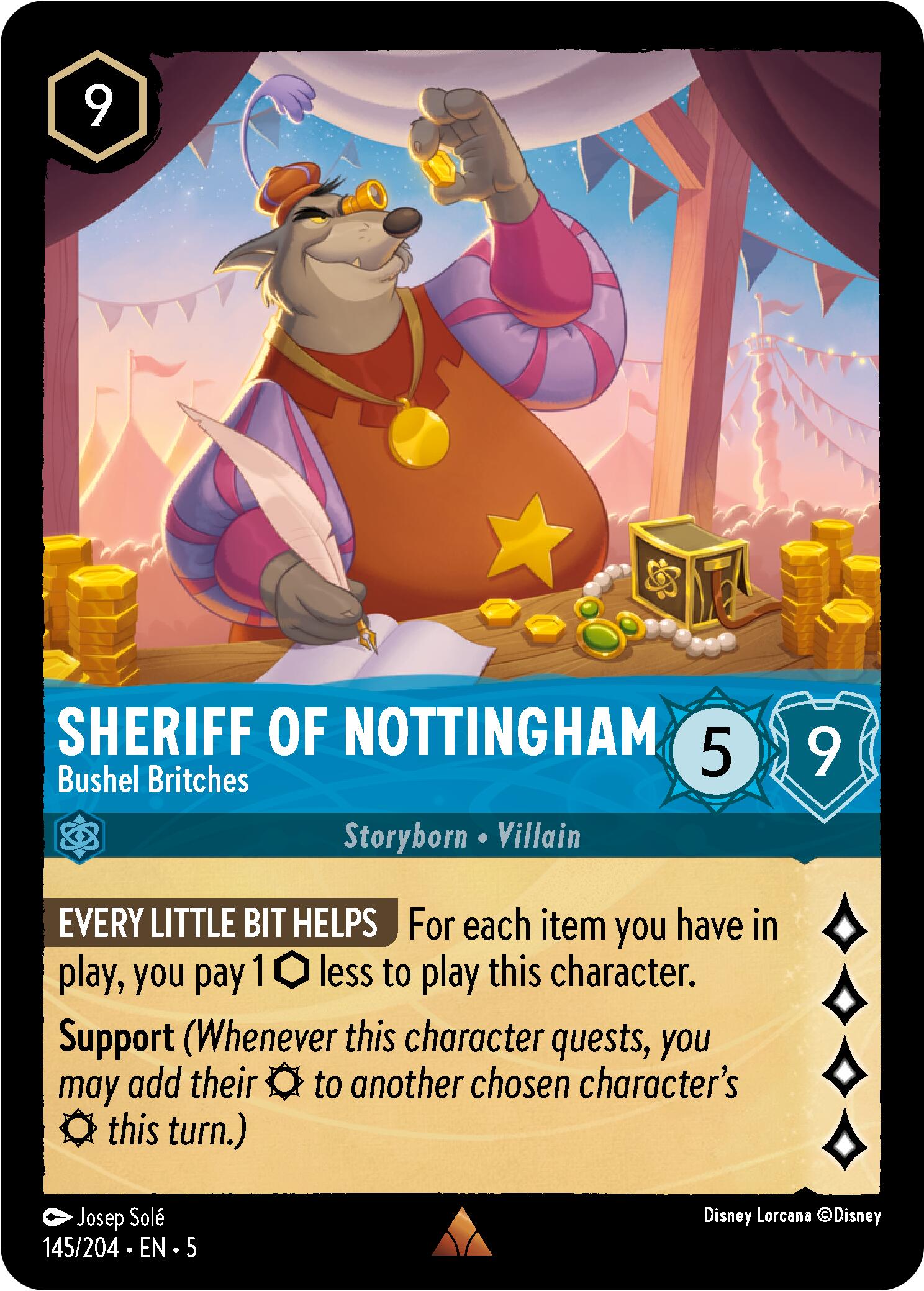 Sheriff of Nottingham - Bushel Britches (145/204) [Shimmering Skies] | Tabernacle Games