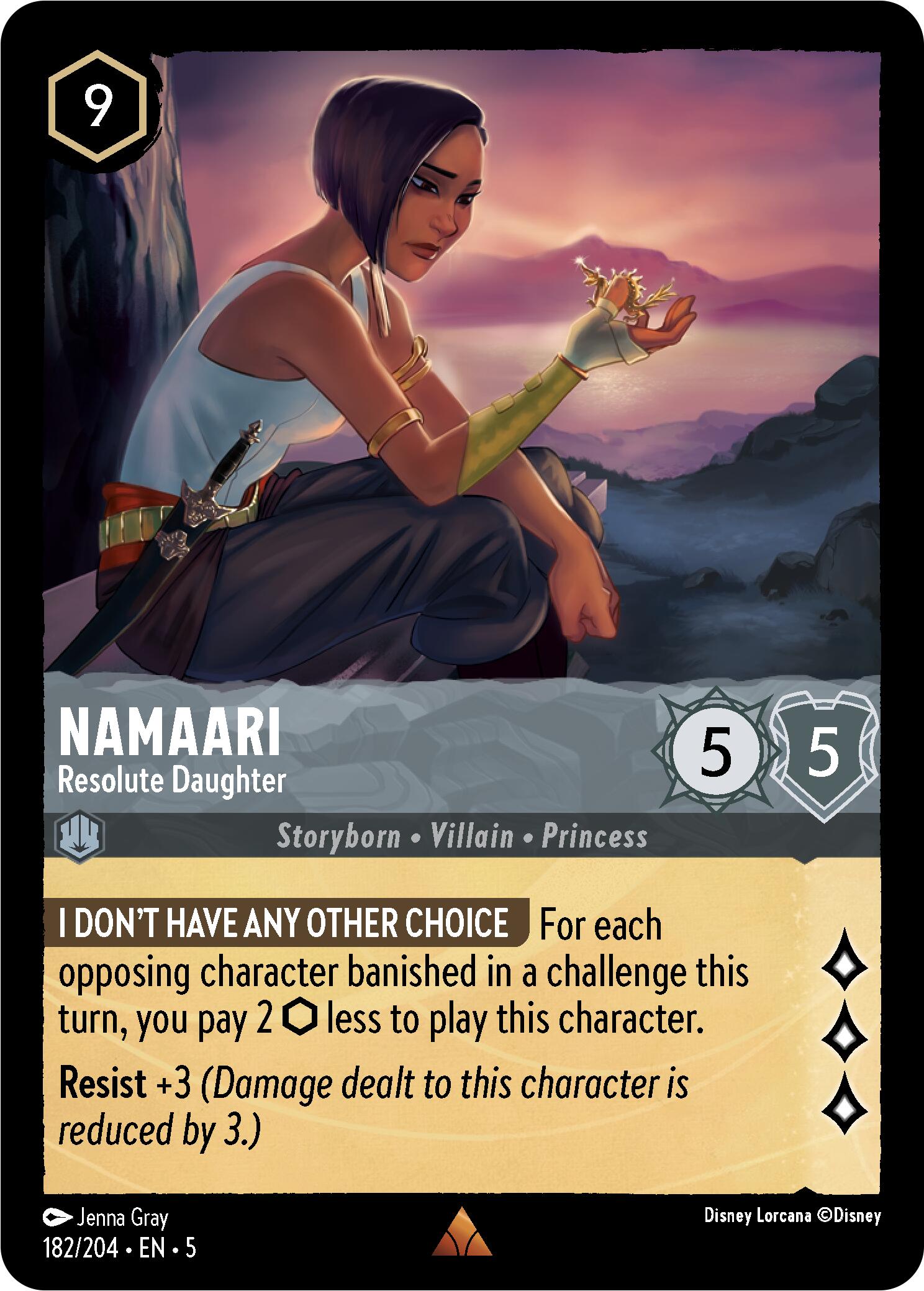 Namaari - Resolute Daughter (182/204) [Shimmering Skies] | Tabernacle Games