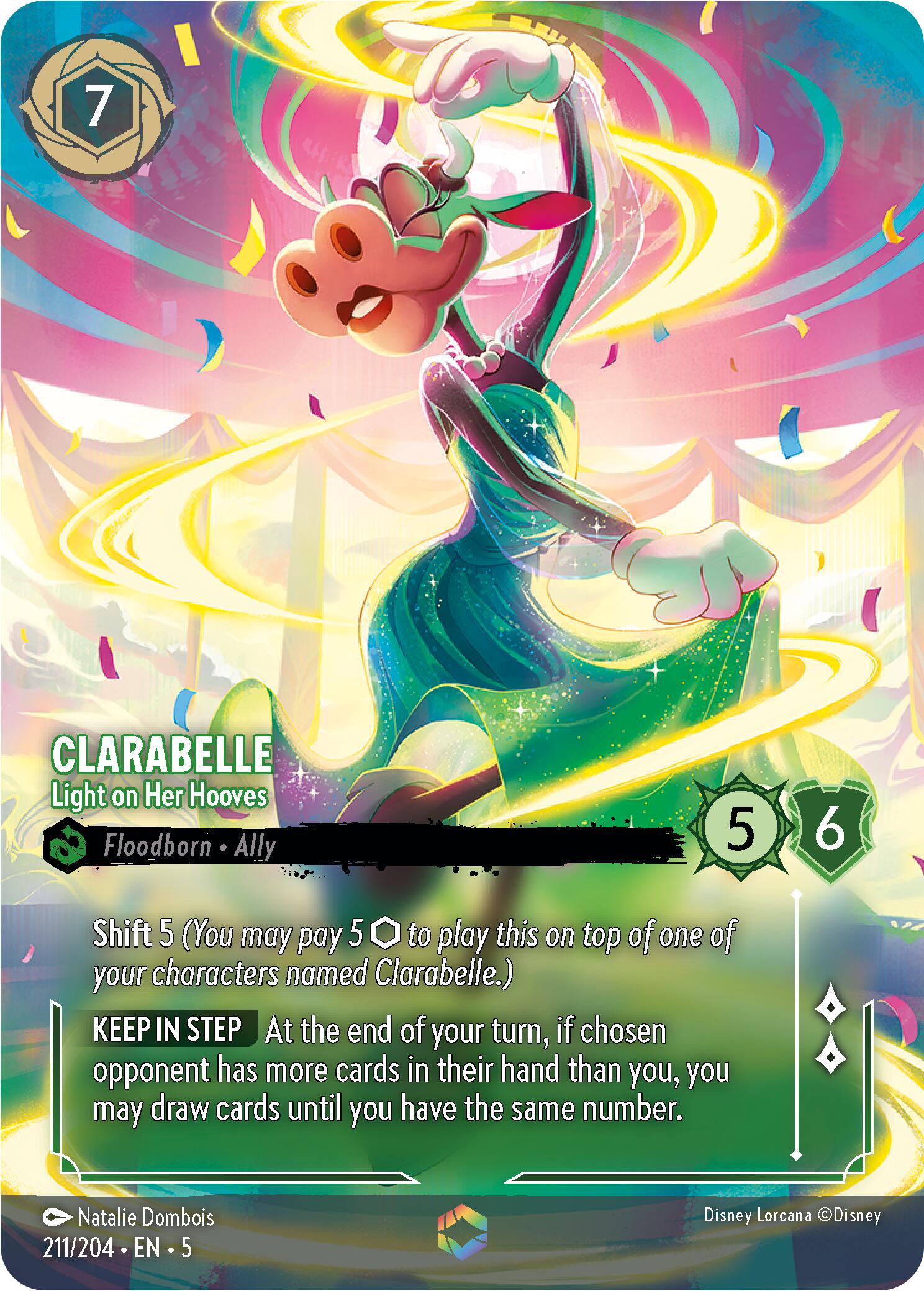 Clarabelle - Light on Her Hooves (Enchanted) (211/204) [Shimmering Skies] | Tabernacle Games