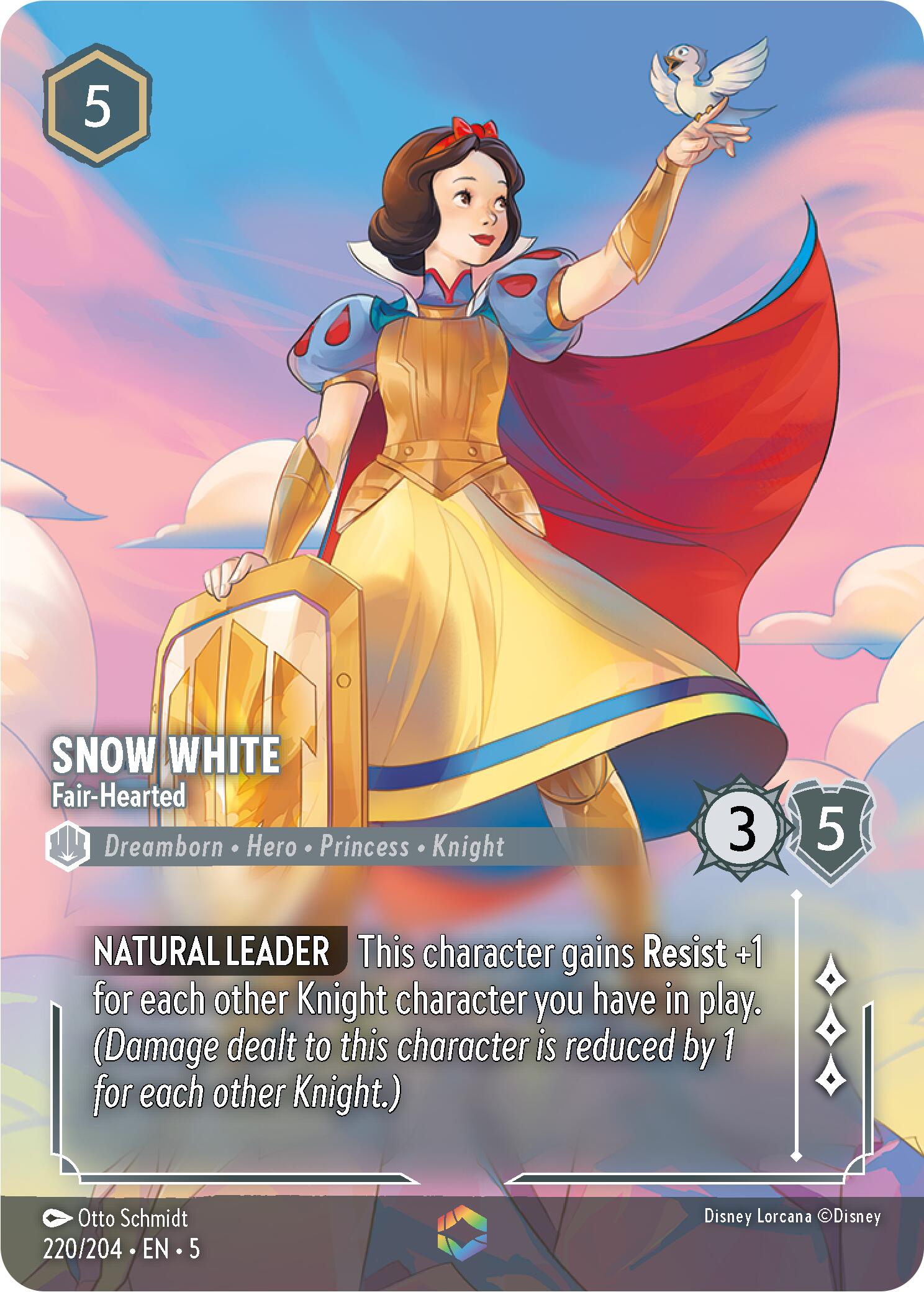 Snow White - Fair-Hearted (Enchanted) (220/204) [Shimmering Skies] | Tabernacle Games