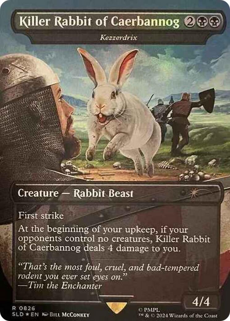 Killer Rabbit of Caerbannog - Kezzerdrix [Secret Lair Drop Series] | Tabernacle Games