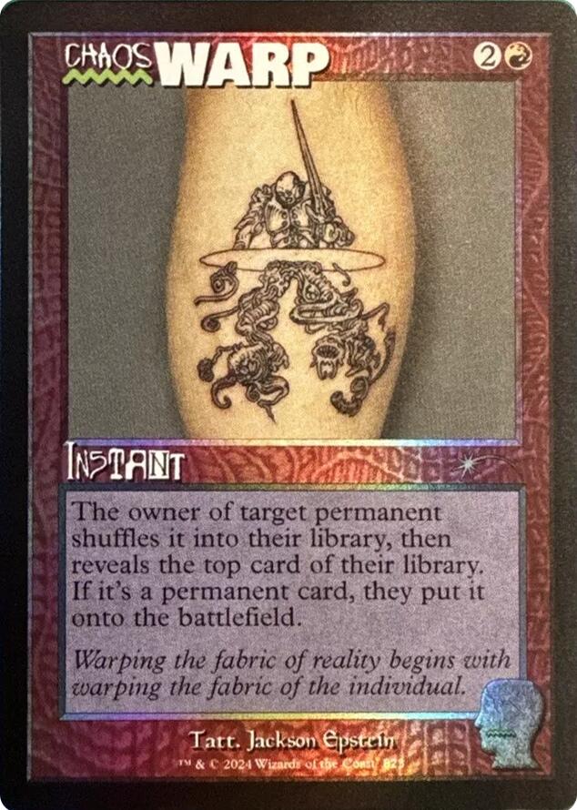Chaos Warp (Rainbow Foil) [Secret Lair Drop Series] | Tabernacle Games