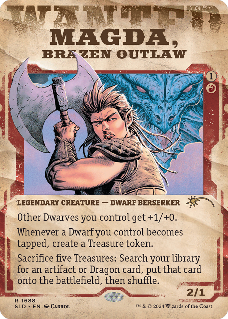 Magda, Brazen Outlaw [Secret Lair Drop Series] | Tabernacle Games