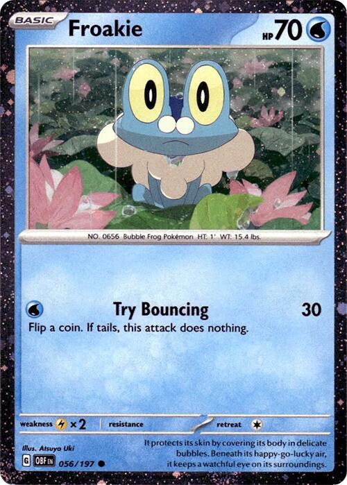 Froakie (056/197) (Cosmos Holo) [Miscellaneous Cards] | Tabernacle Games