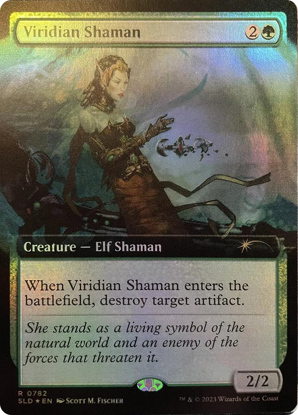 Viridian Shaman (Extended Art) [Secret Lair Drop Series] | Tabernacle Games