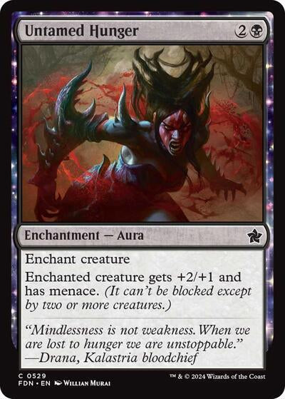 Untamed Hunger [Foundations] | Tabernacle Games