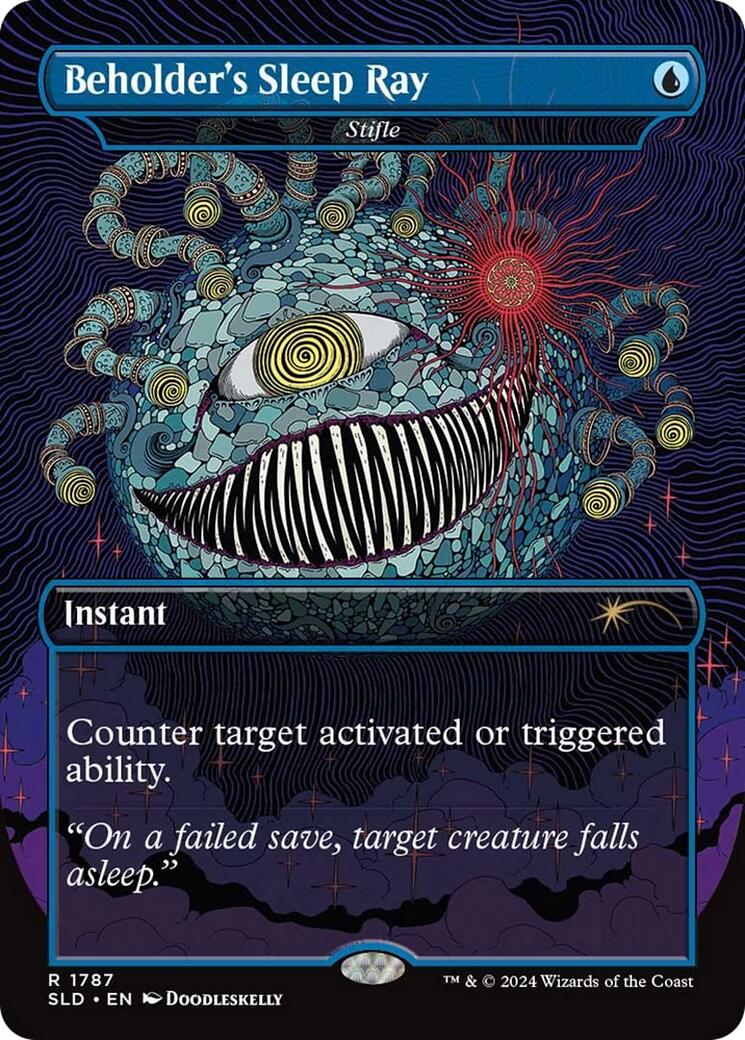 Beholder's Sleep Ray - Stifle [Secret Lair Drop Series] | Tabernacle Games