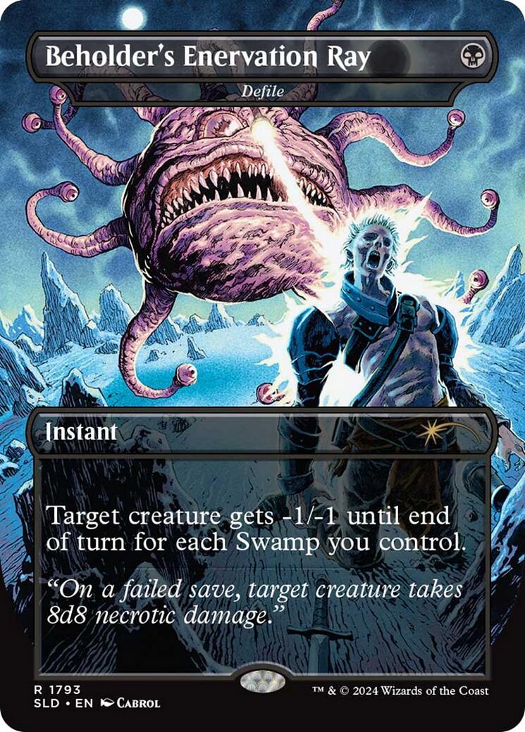 Beholder's Enervation Ray - Defile [Secret Lair Drop Series] | Tabernacle Games