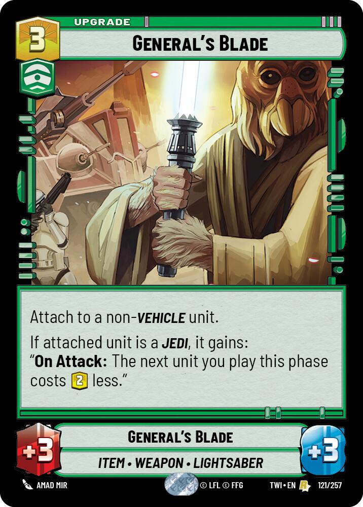 General's Blade (121/257) (121/257) [Twilight of the Republic] | Tabernacle Games