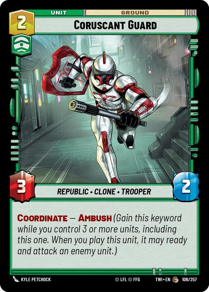 Coruscant Guard (106/257) (106/257) [Twilight of the Republic] | Tabernacle Games