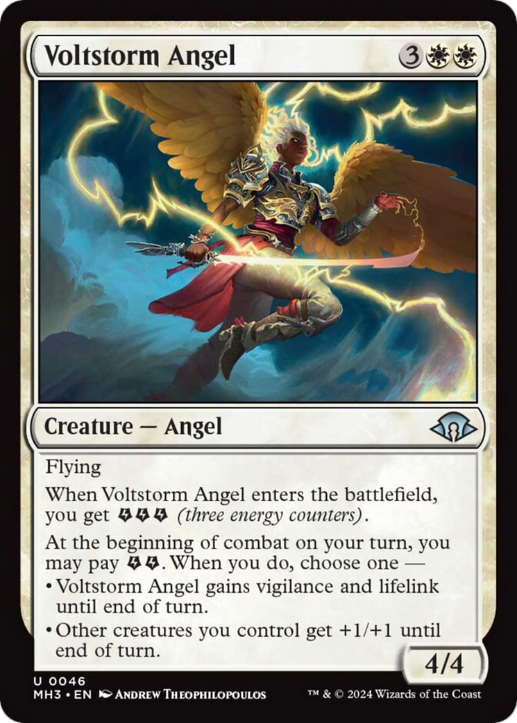 Voltstorm Angel [Modern Horizons 3] | Tabernacle Games