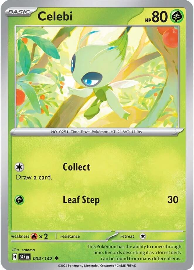 Celebi (004/142) [Scarlet & Violet: Stellar Crown] | Tabernacle Games