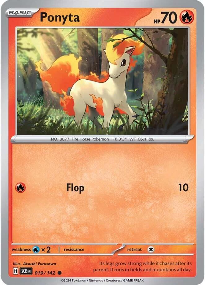 Ponyta (019/142) [Scarlet & Violet: Stellar Crown] | Tabernacle Games