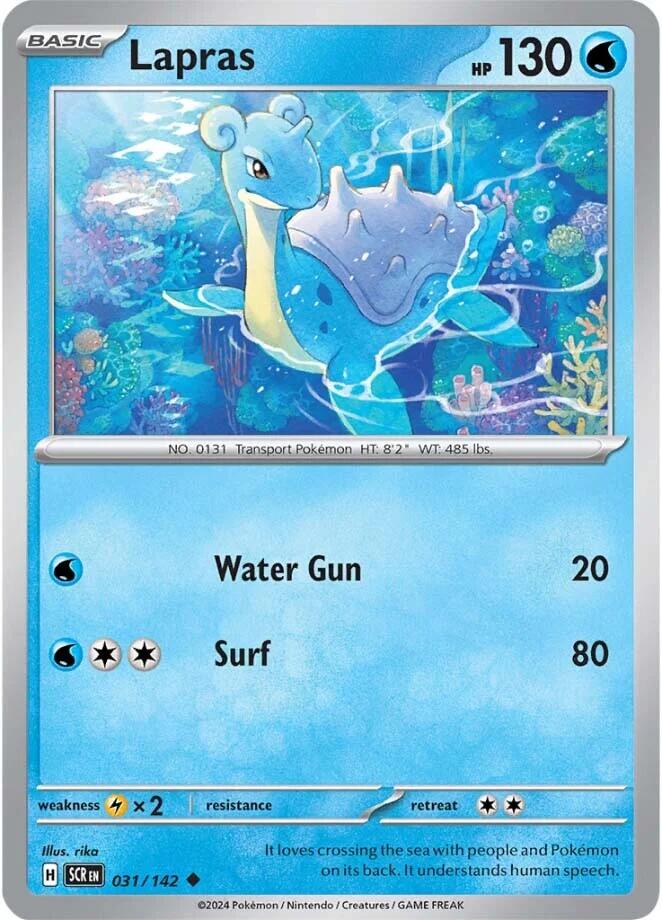 Lapras (031/142) [Scarlet & Violet: Stellar Crown] | Tabernacle Games