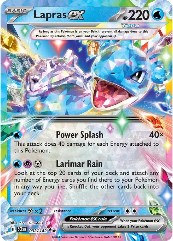 Lapras ex (032/142) [Scarlet & Violet: Stellar Crown] | Tabernacle Games