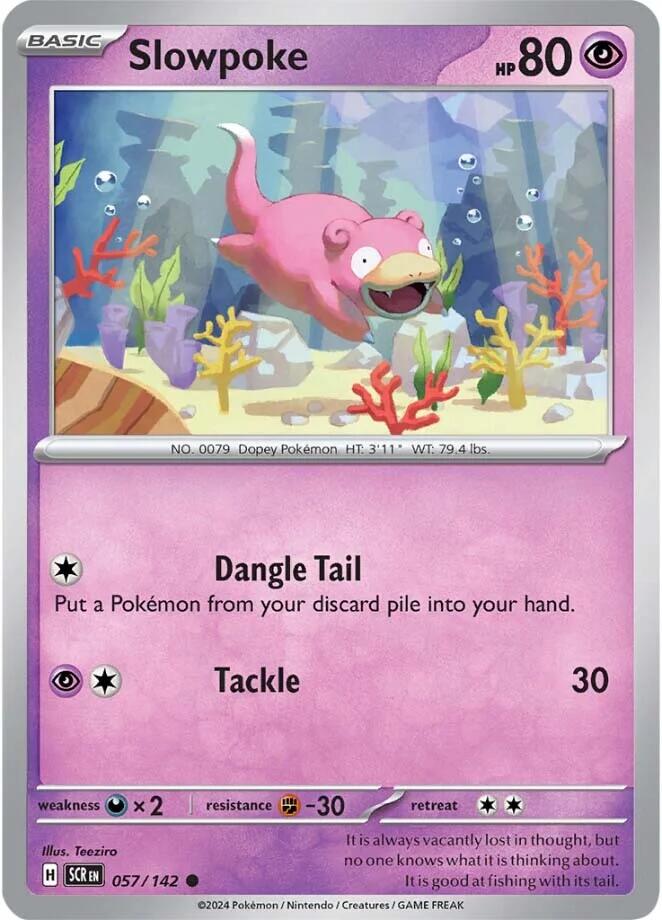 Slowpoke (057/142) [Scarlet & Violet: Stellar Crown] | Tabernacle Games