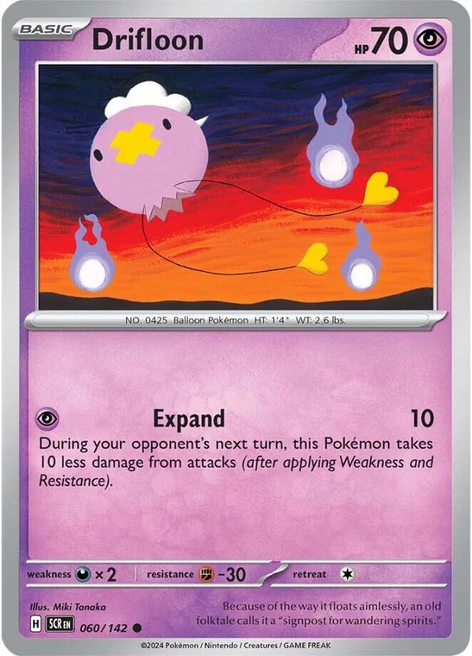 Drifloon (060/142) [Scarlet & Violet: Stellar Crown] | Tabernacle Games