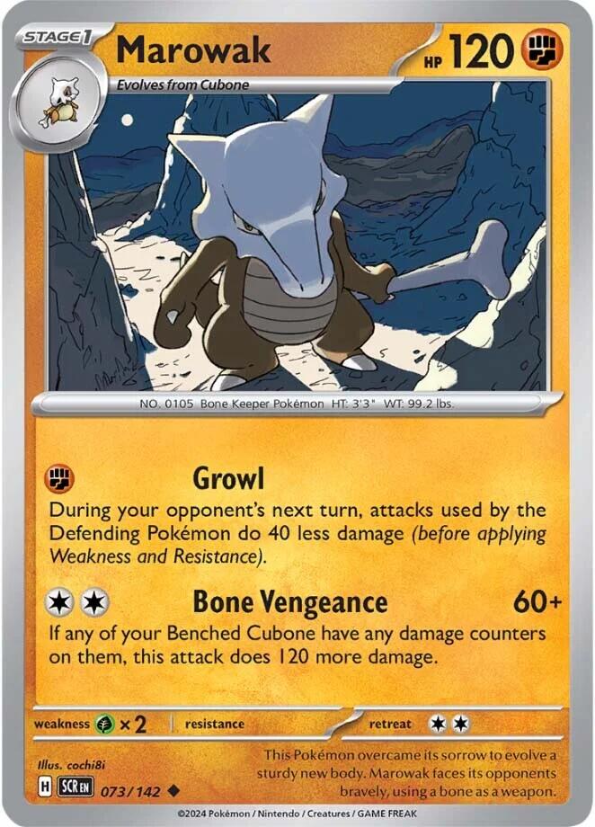 Marowak (073/142) [Scarlet & Violet: Stellar Crown] | Tabernacle Games