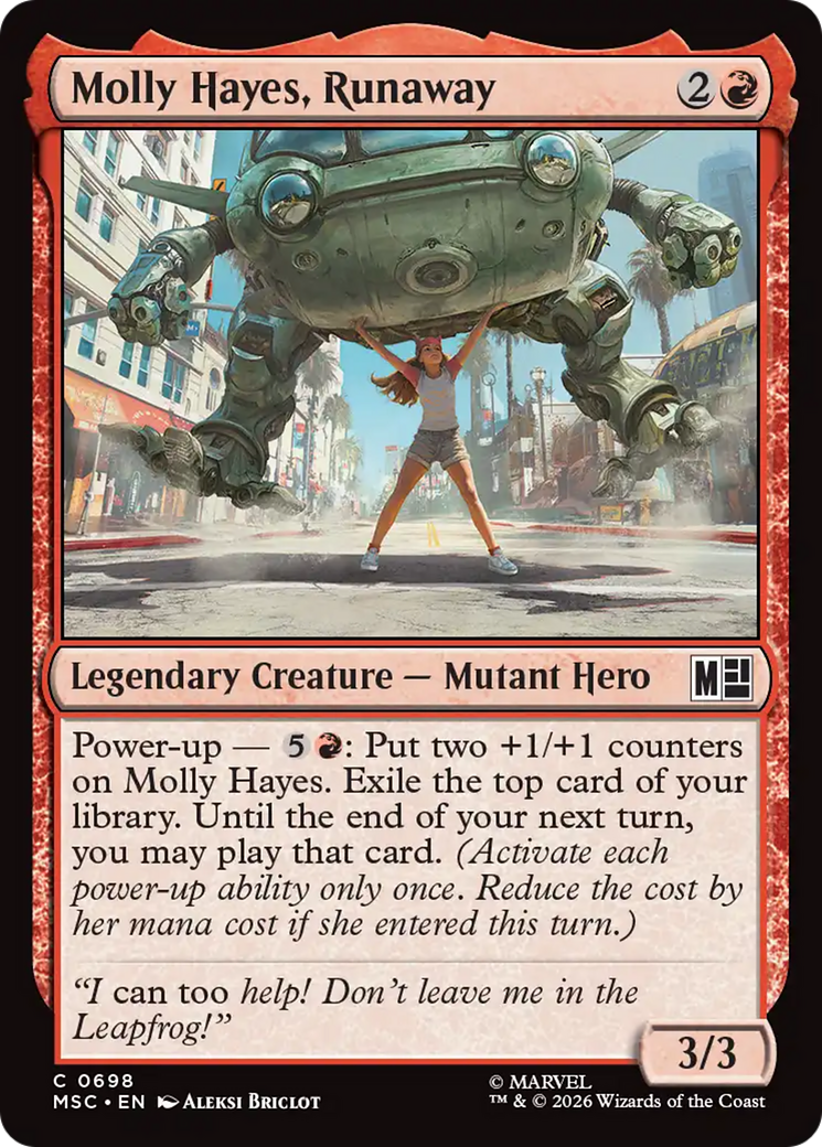 Molly Hayes, Runaway [Marvel Super Heroes Commander] | Tabernacle Games