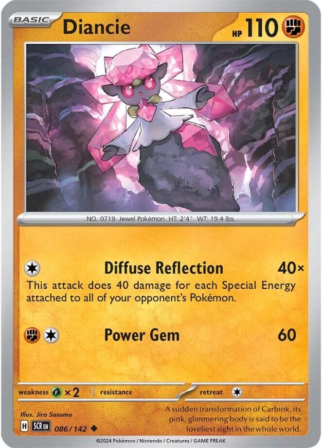 Diancie (086/142) [Scarlet & Violet: Stellar Crown] | Tabernacle Games