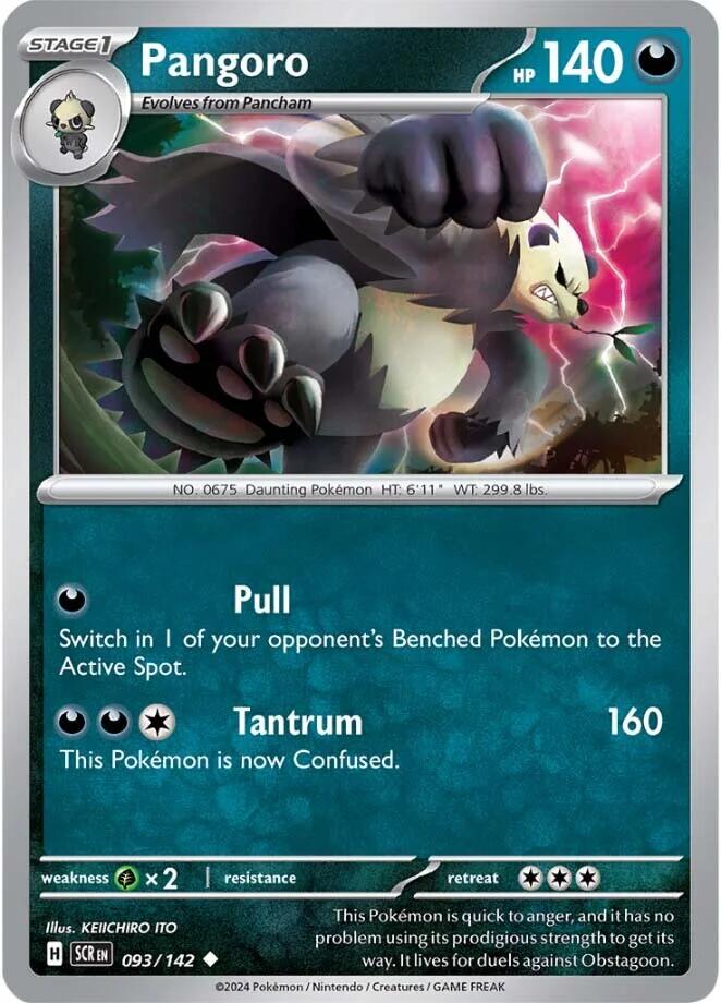 Pangoro (093/142) [Scarlet & Violet: Stellar Crown] | Tabernacle Games