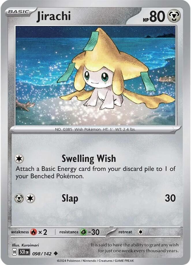 Jirachi (098/142) [Scarlet & Violet: Stellar Crown] | Tabernacle Games