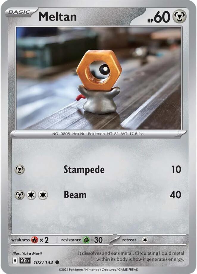 Meltan (102/142) [Scarlet & Violet: Stellar Crown] | Tabernacle Games