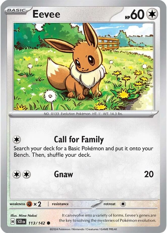 Eevee (113/142) [Scarlet & Violet: Stellar Crown] | Tabernacle Games