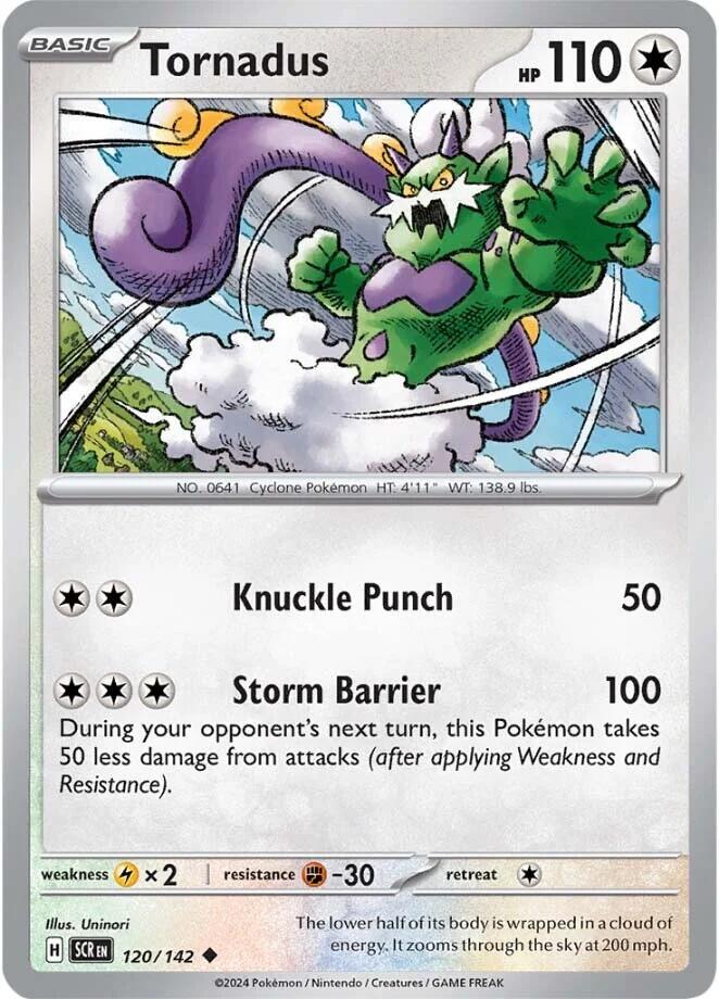 Tornadus (120/142) [Scarlet & Violet: Stellar Crown] | Tabernacle Games