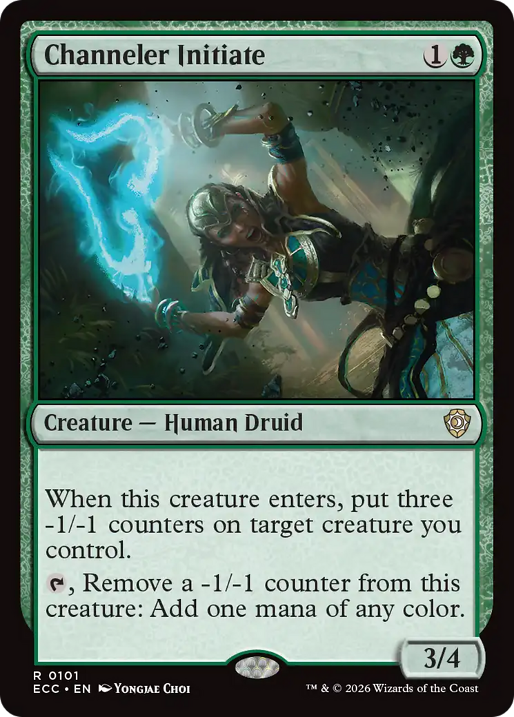 Channeler Initiate [Lorwyn Eclipsed Commander] | Tabernacle Games