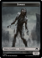 Phyrexian Germ // Zombie Double-Sided Token [Modern Horizons 3 Tokens] | Tabernacle Games