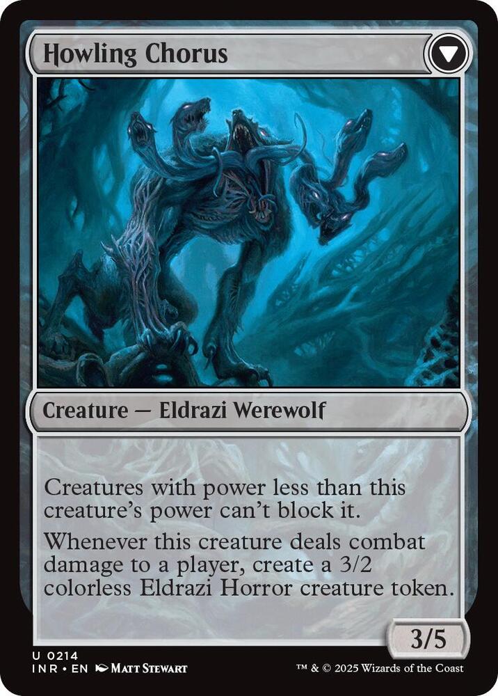 Shrill Howler // Howling Chorus [Innistrad Remastered] | Tabernacle Games