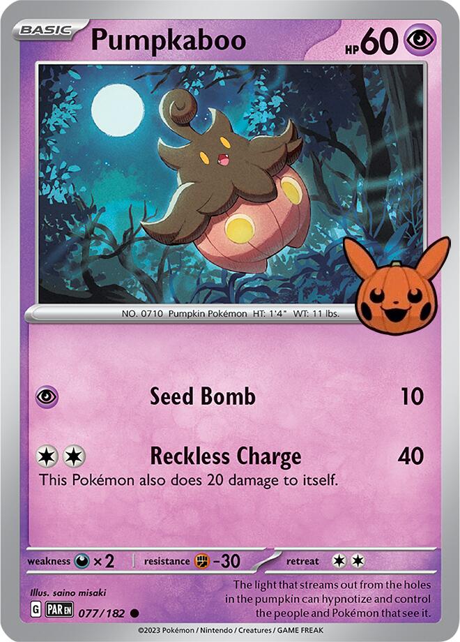 Pumpkaboo (077/182) [Trick or Trade 2024] | Tabernacle Games