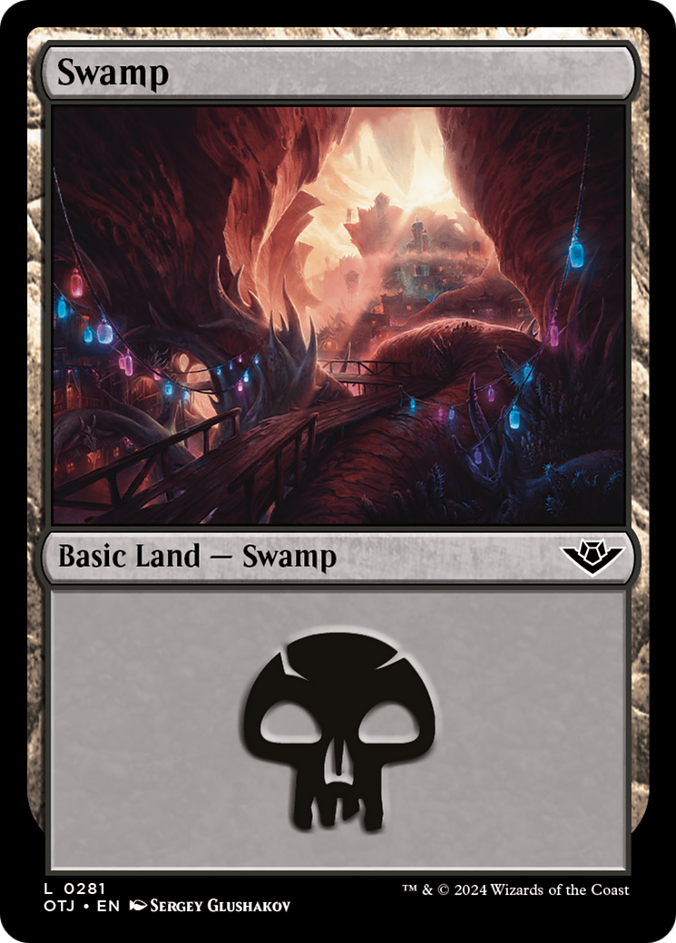 Swamp (0281) [Outlaws of Thunder Junction] | Tabernacle Games