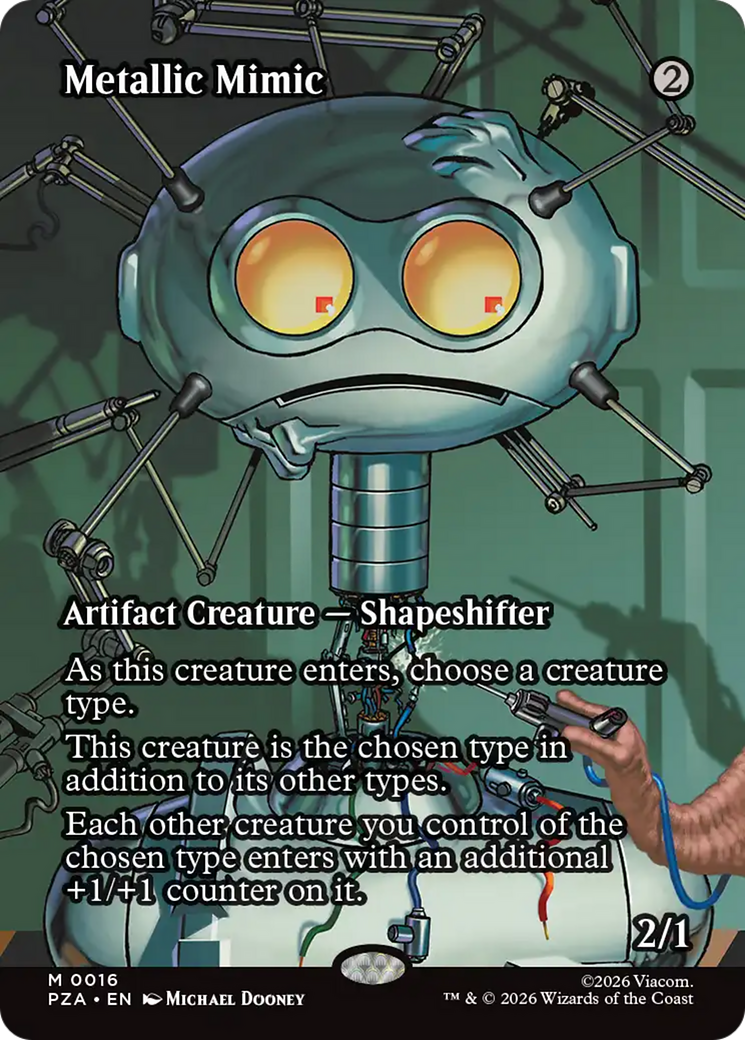 Metallic Mimic (Borderless) [Teenage Mutant Ninja Turtles Eternal-Legal] | Tabernacle Games
