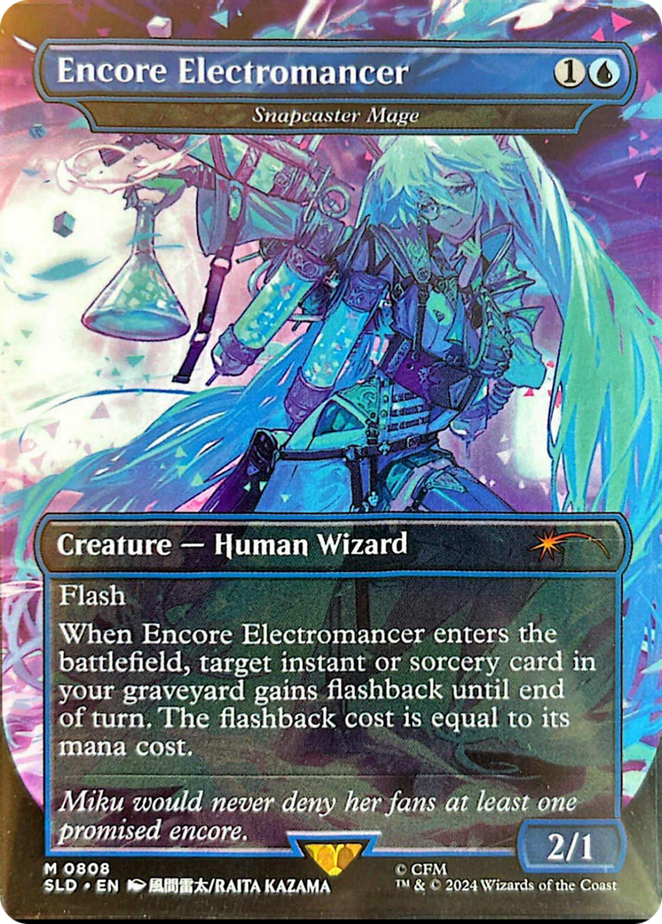 Encore Electromancer - Snapcaster Mage [Secret Lair Drop Series] | Tabernacle Games