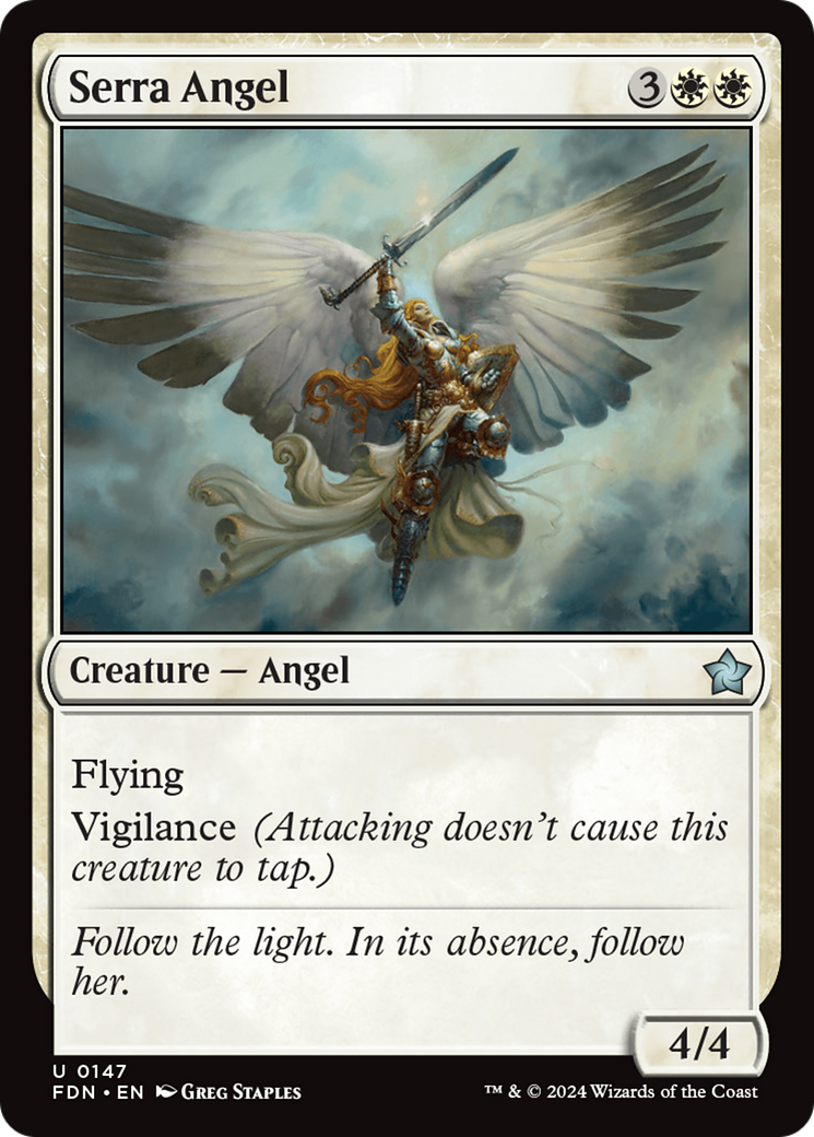 Serra Angel [Foundations] | Tabernacle Games